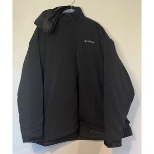 Columbia Jacket Men's Size 5x Black Gate Racer II Softshell Tall Water Resistant